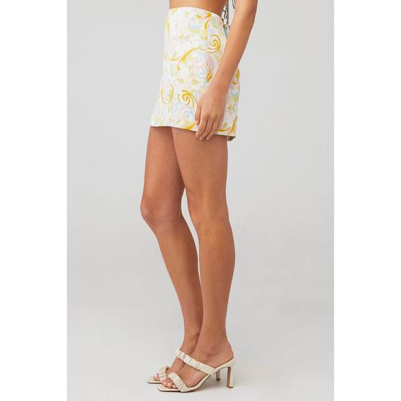 For Love & Lemons Aiko Mini Skirt High Waist - Picture 3 of 5